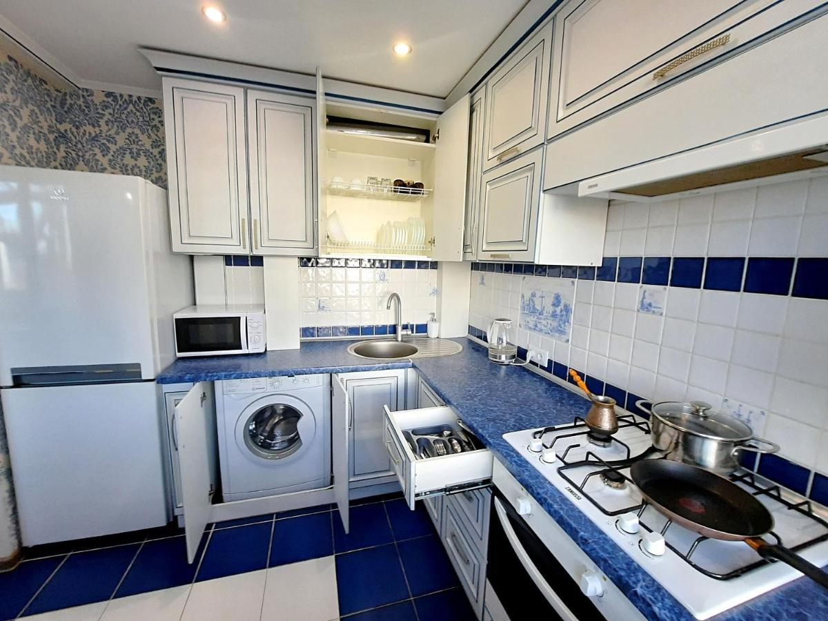 Sea Style - Сеть Апартаментов Alex Apartments Бесконтактное Заселение 24-7 Poltava Kamer foto